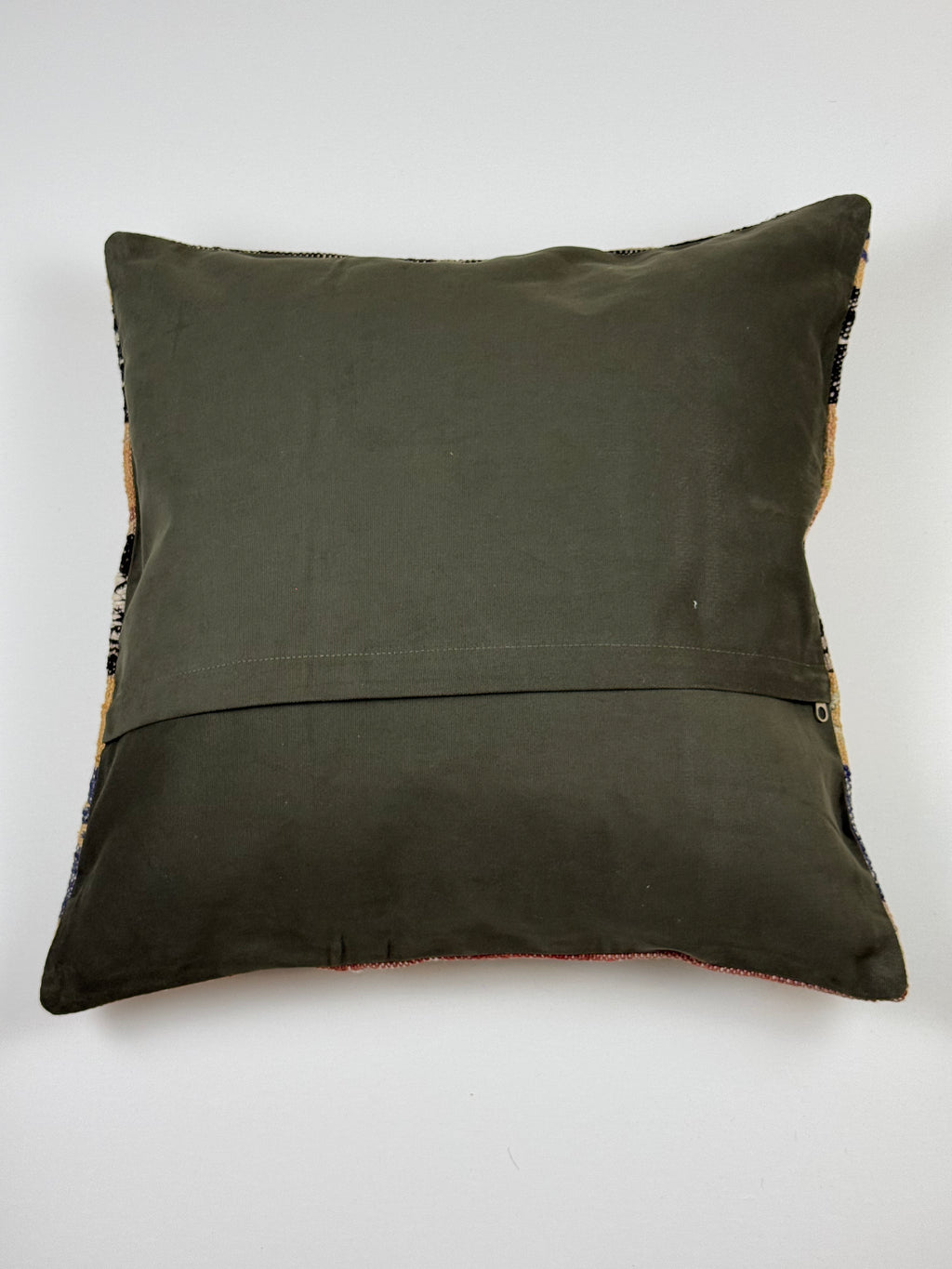 Unikt håndlavet kelim pudebetræk - 50x50 cm