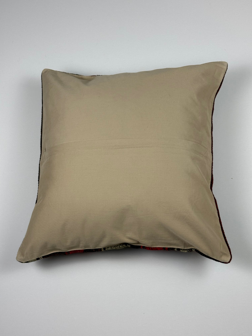 Unikt håndlavet kelim pudebetræk - 50x50 cm