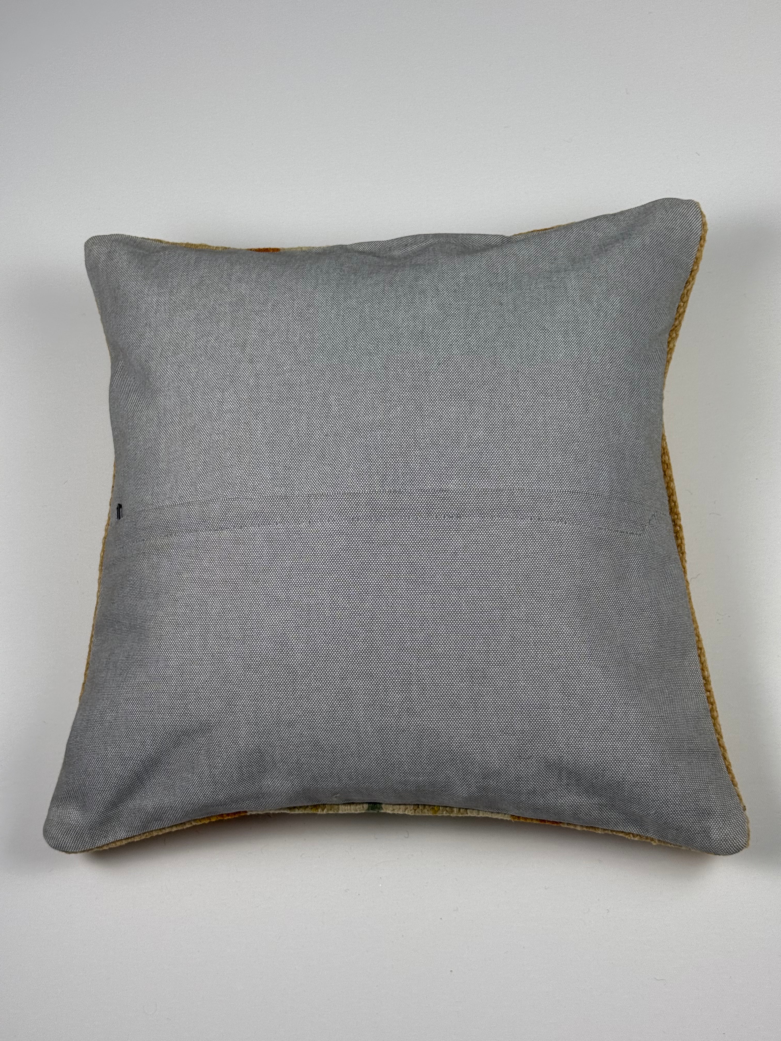 Unikt håndlavet kelim pudebetræk - 50x50 cm