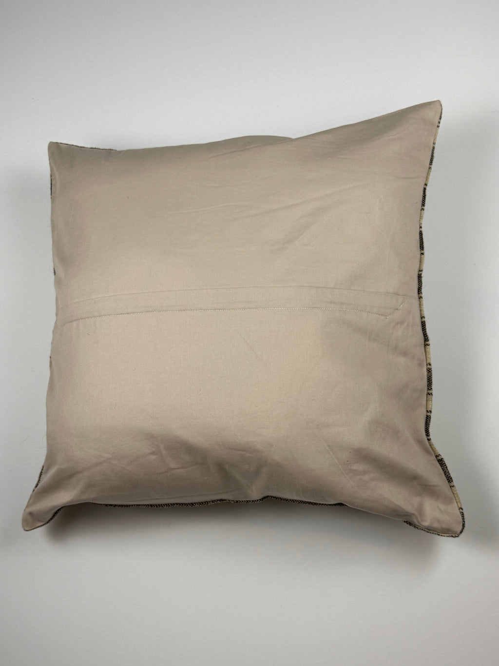 Unikt håndlavet kelim pudebetræk - 60x60 cm