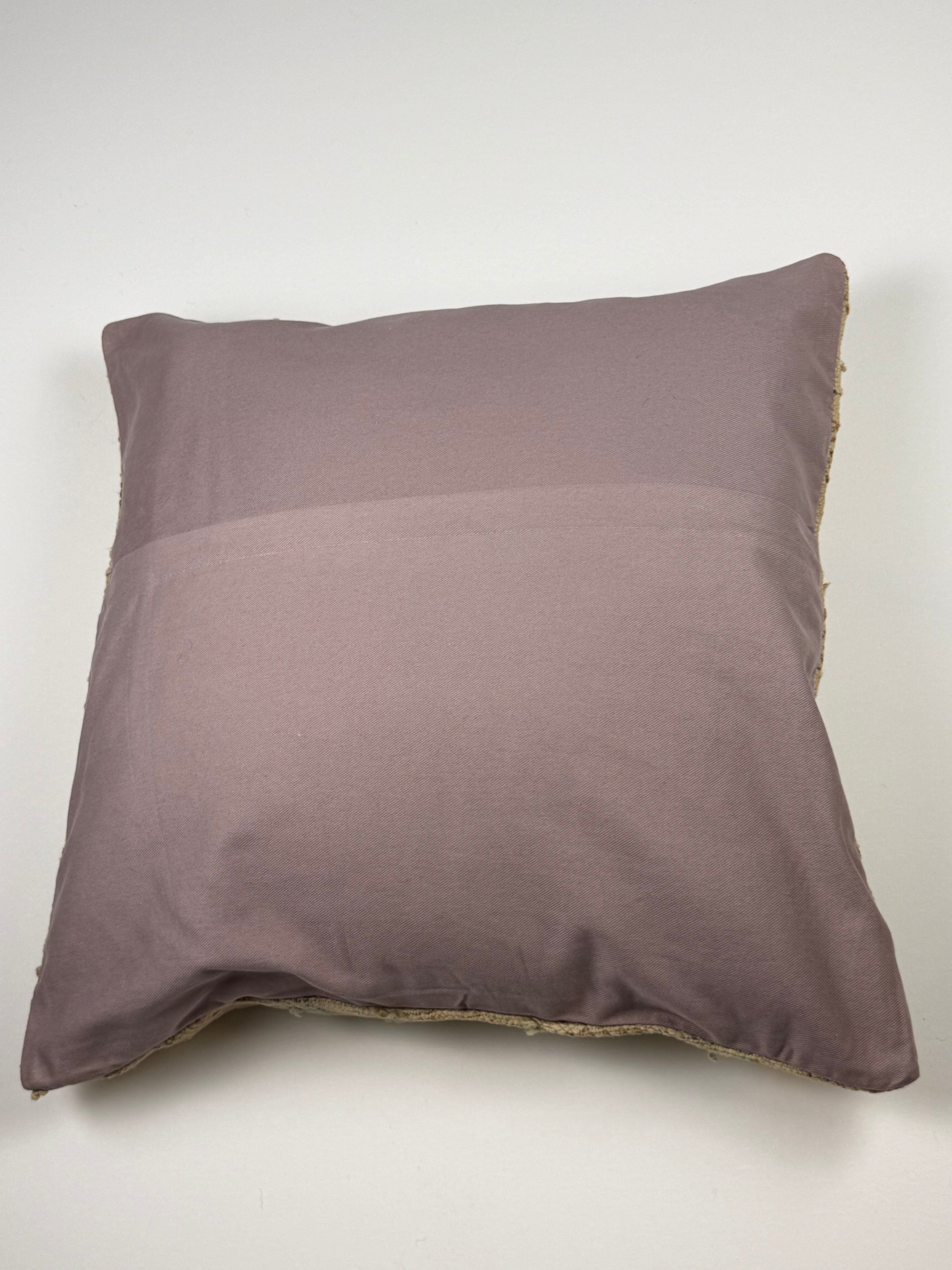 Unikt håndlavet kelim pudebetræk - 60x60 cm