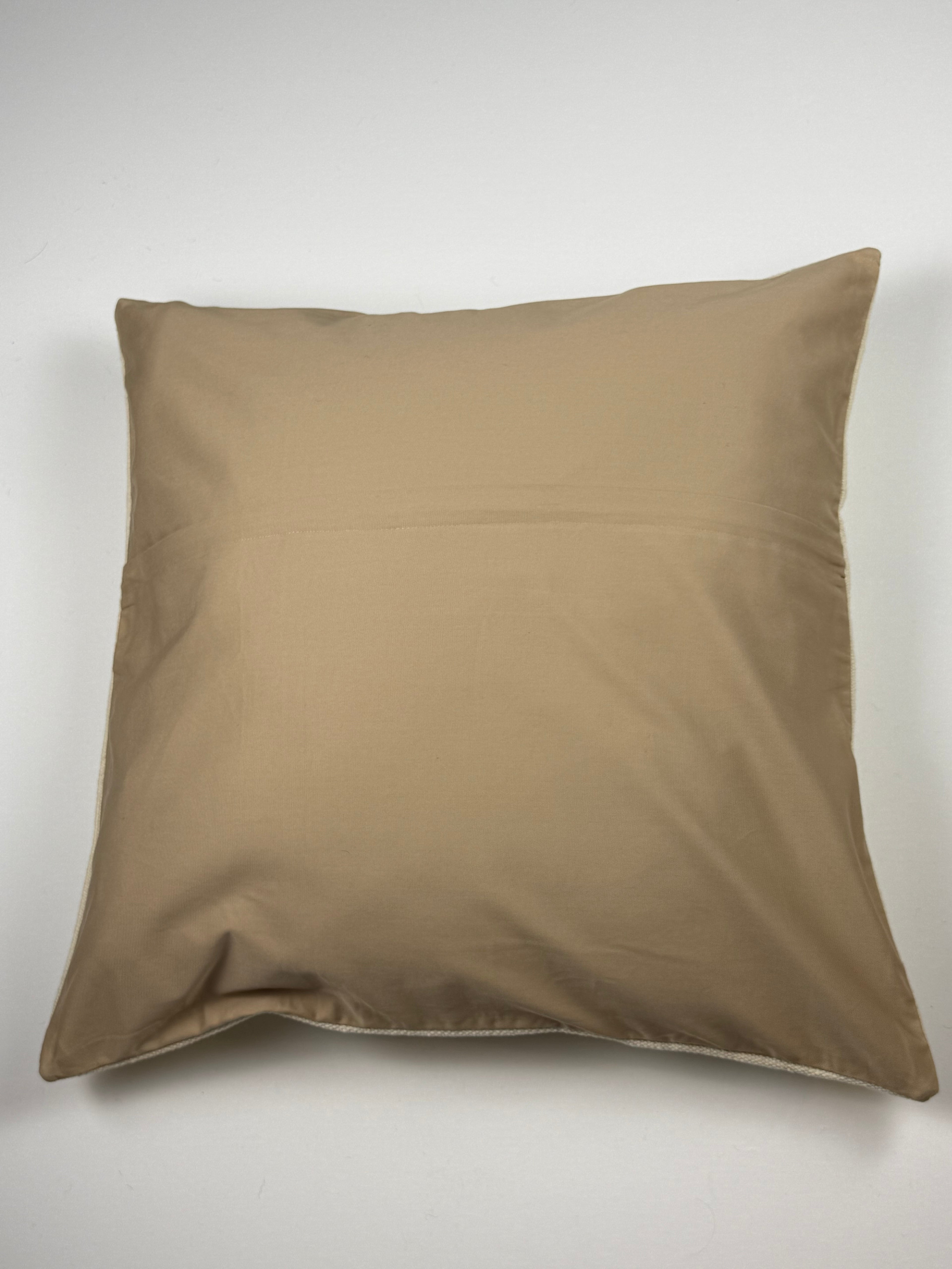 Unikt håndlavet kelim pudebetræk - 60x60 cm