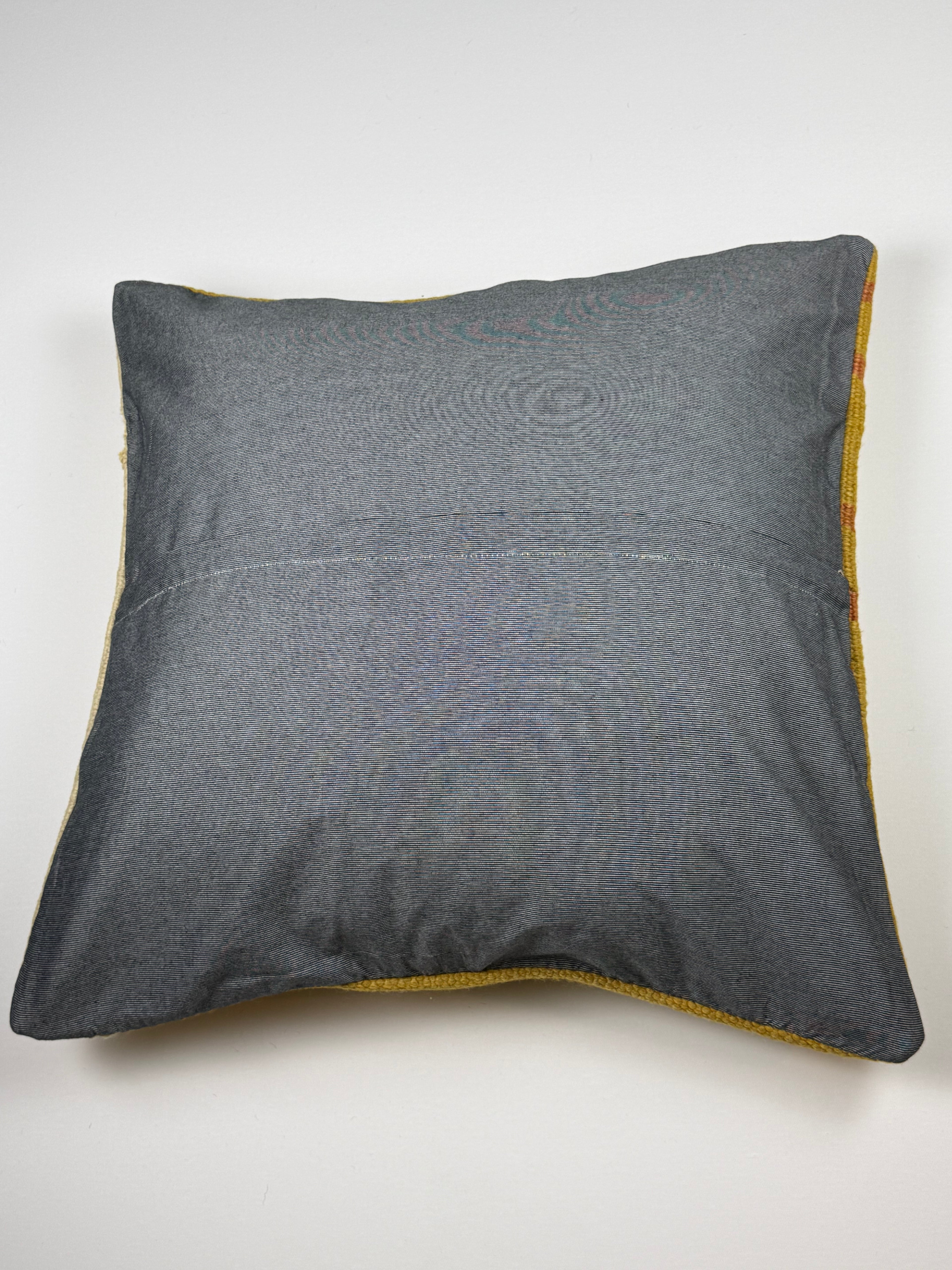 Unikt håndlavet kelim pudebetræk - 60x60 cm