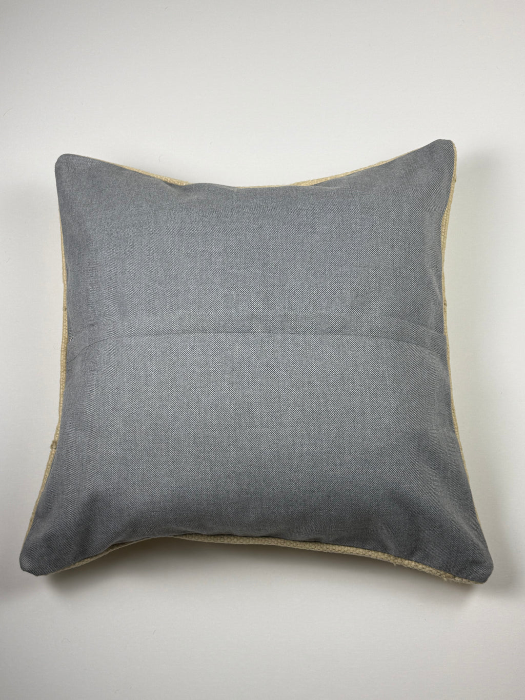 Unikt håndlavet kelim pudebetræk - 60x60 cm