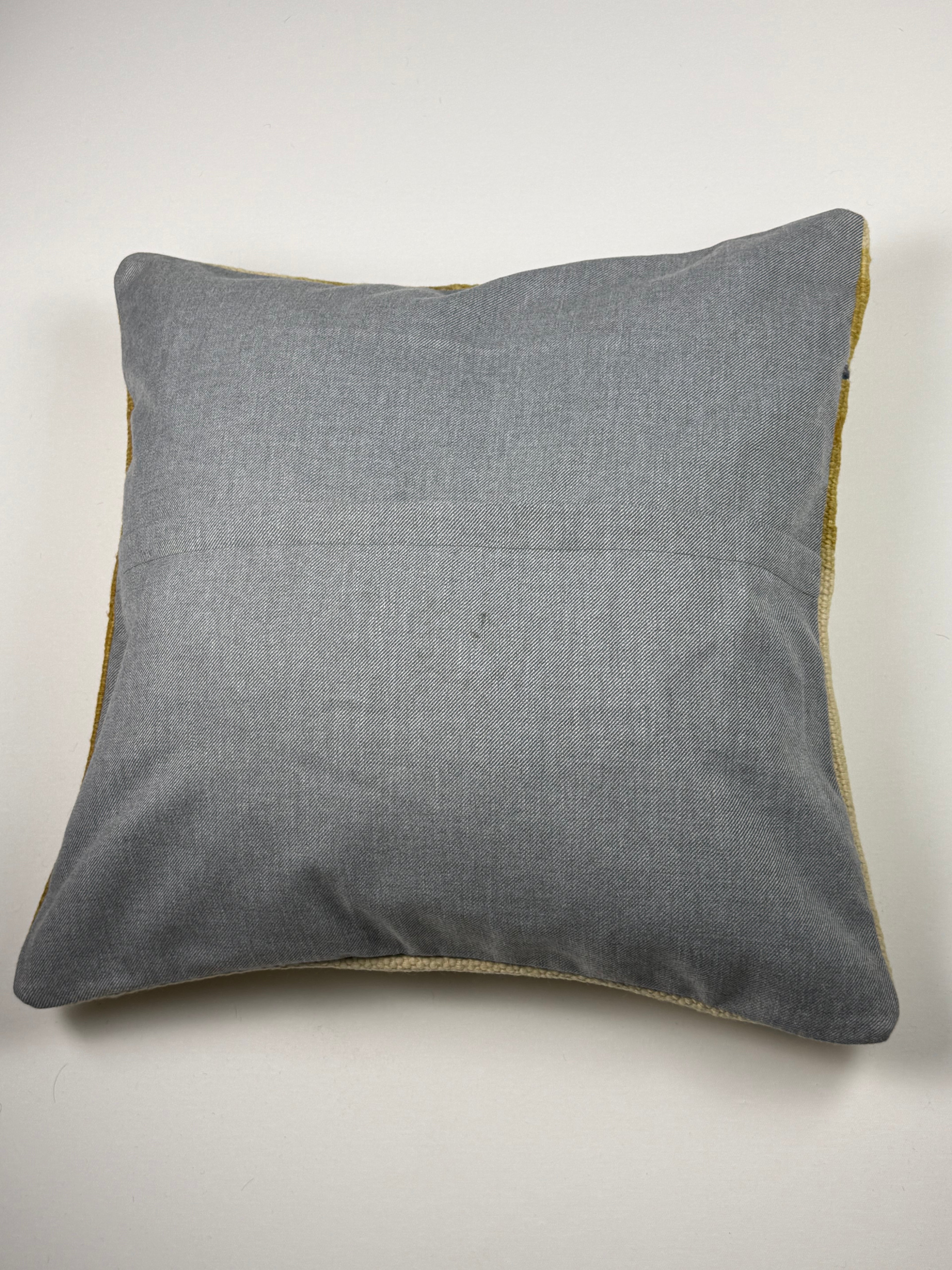 Unikt håndlavet kelim pudebetræk - 60x60 cm