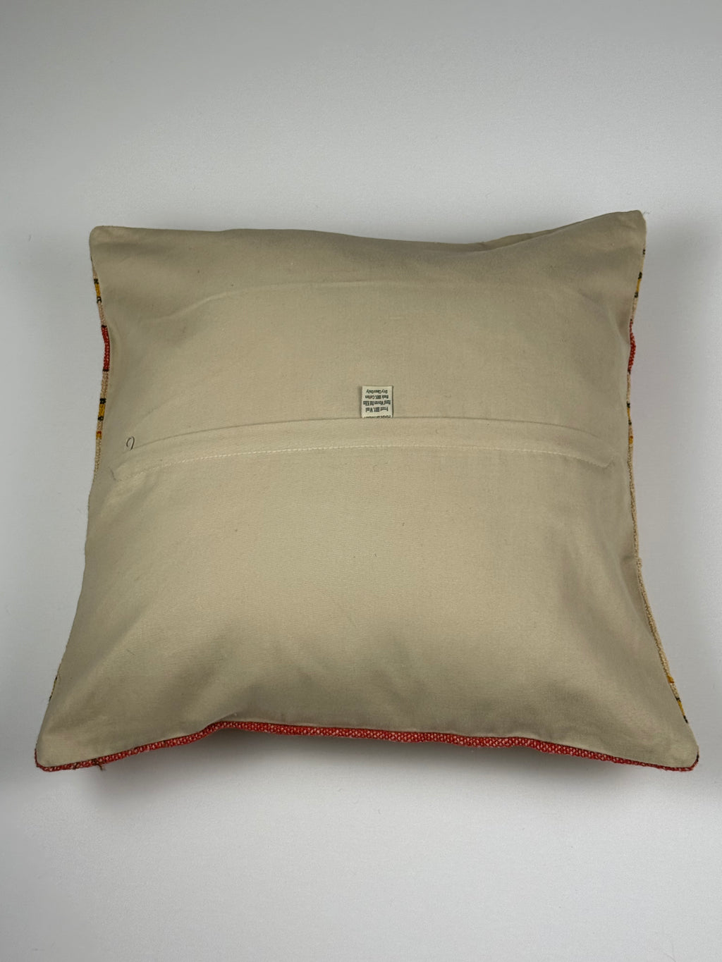 Unikt håndlavet kelim pudebetræk - 45x45 cm
