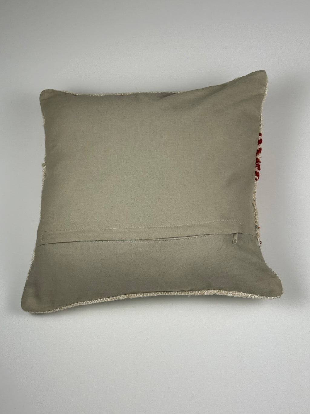 Unikt håndlavet kelim pudebetræk - 45x45 cm