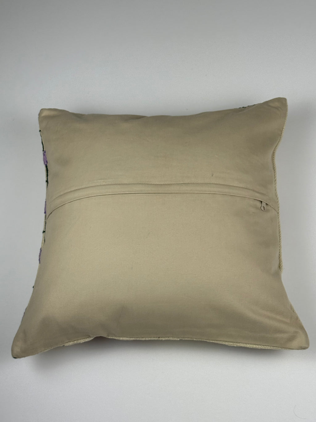 Unikt håndlavet kelim pudebetræk - 45x45 cm