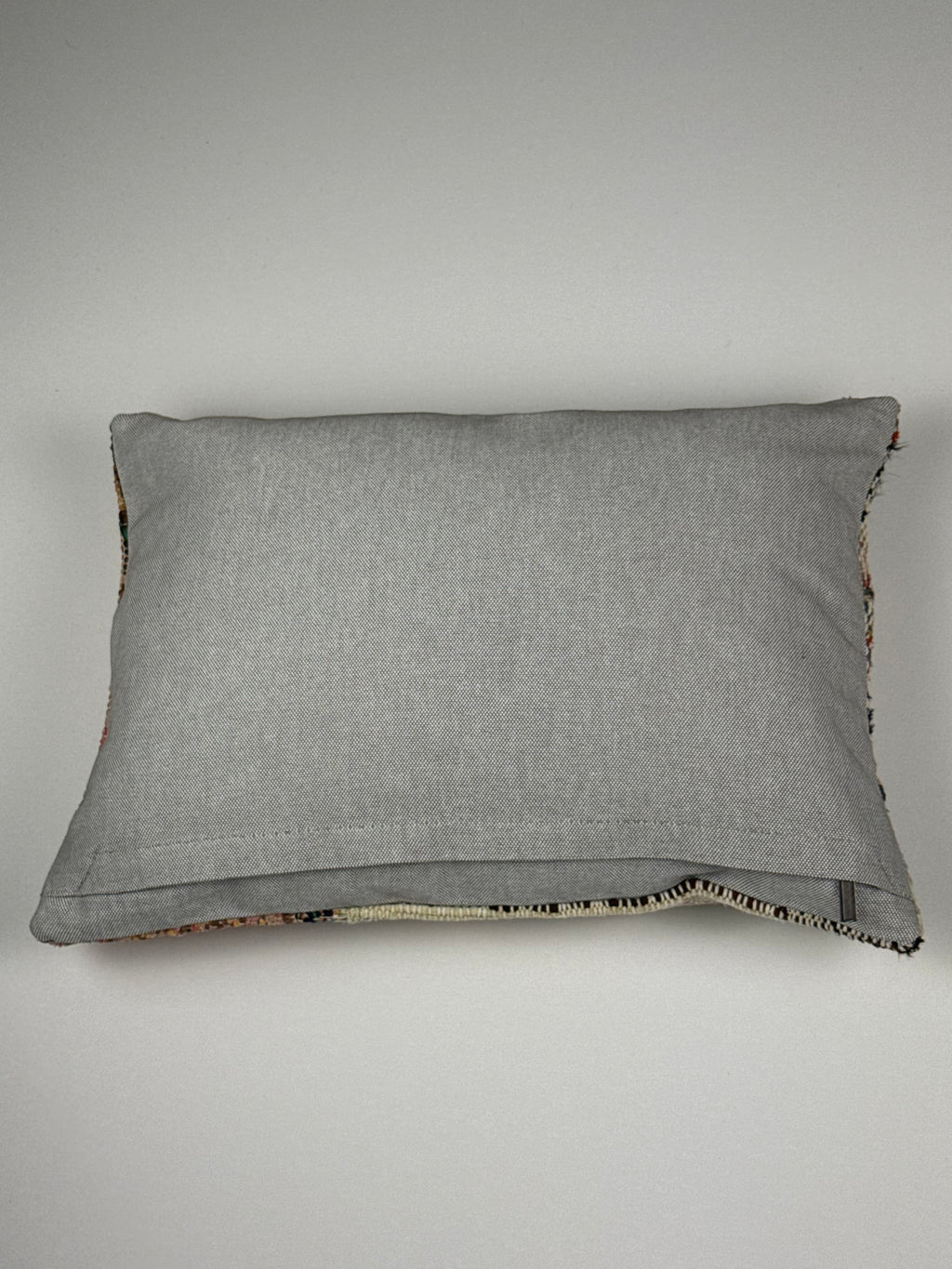 Unikt håndlavet kelim pudebetræk - 35x50 cm