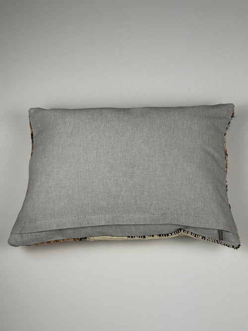 Unikt håndlavet kelim pudebetræk - 35x50 cm