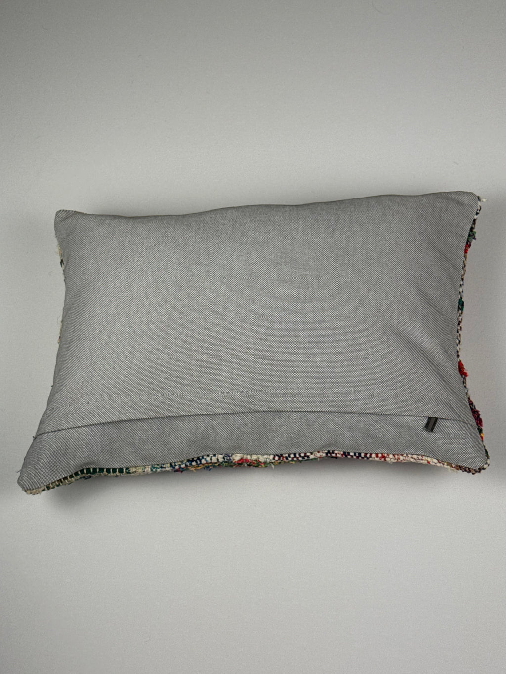 Unikt håndlavet kelim pudebetræk - 35x50 cm