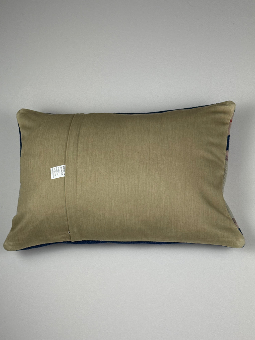 Unikt håndlavet kelim pudebetræk - 35x50 cm