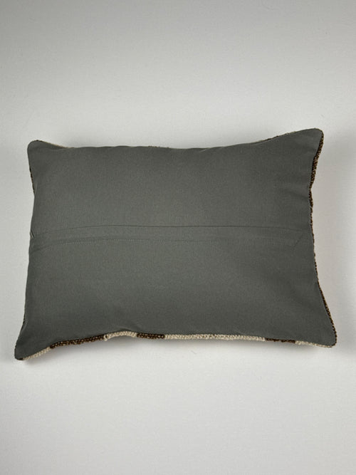 Unikt håndlavet kelim pudebetræk - 35x50 cm