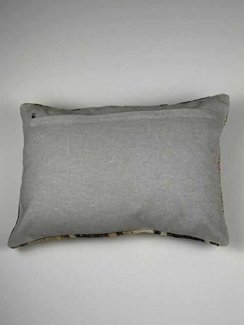 Unikt håndlavet kelim pudebetræk - 35x50 cm