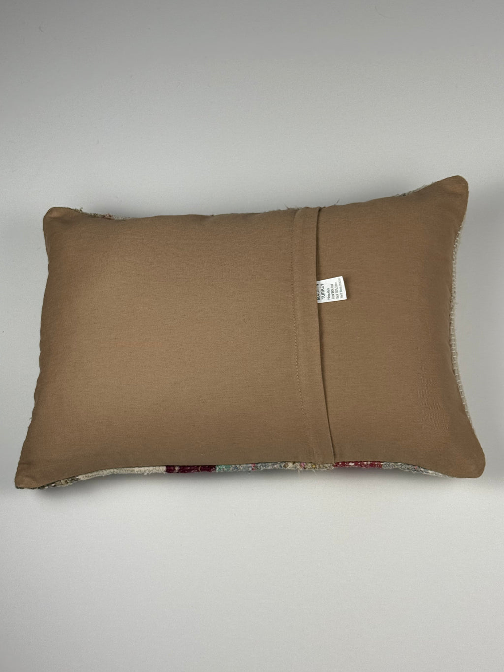 Unikt håndlavet kelim pudebetræk - 35x50 cm