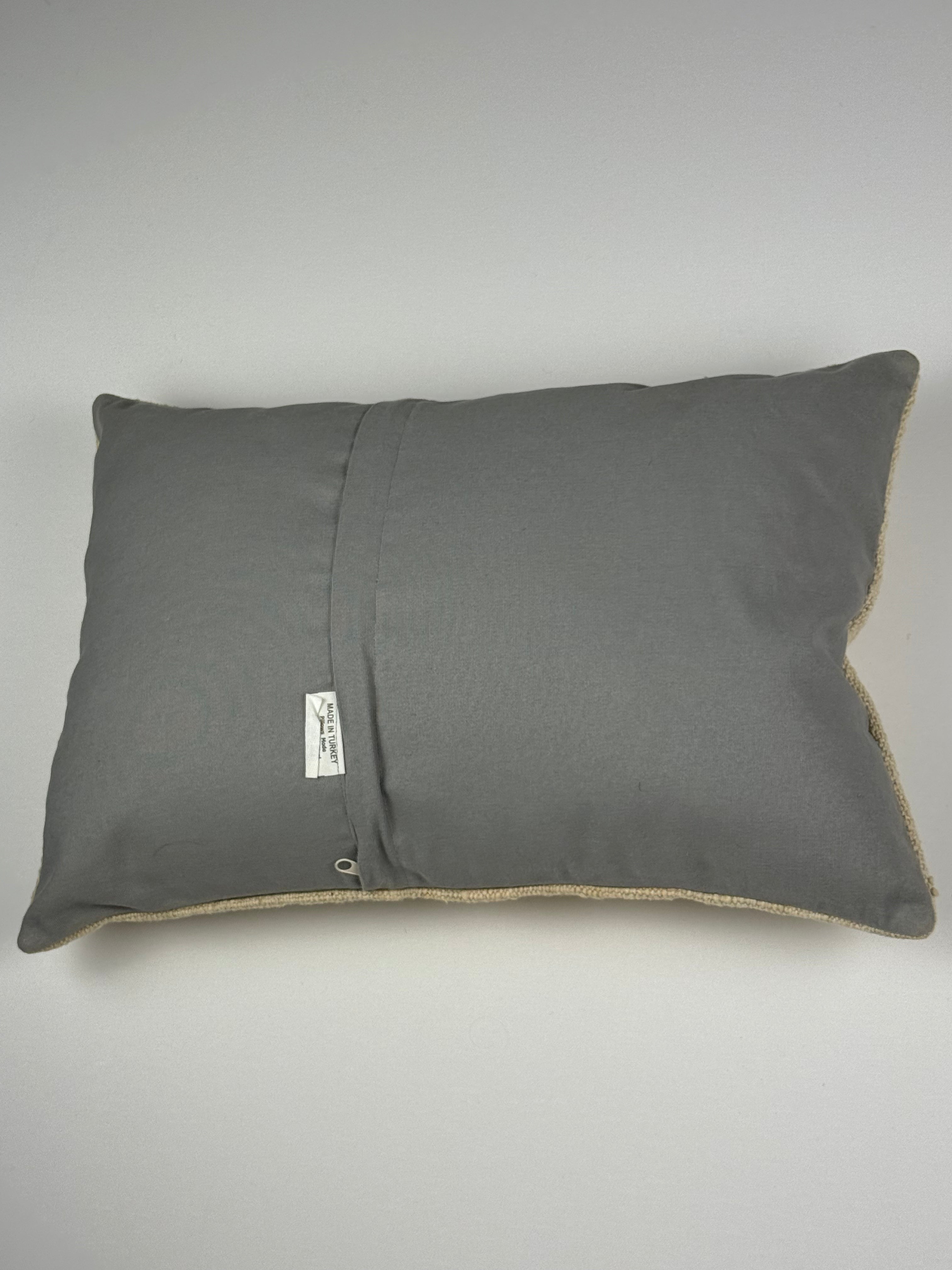 Unikt håndlavet kelim pudebetræk - 35x50 cm