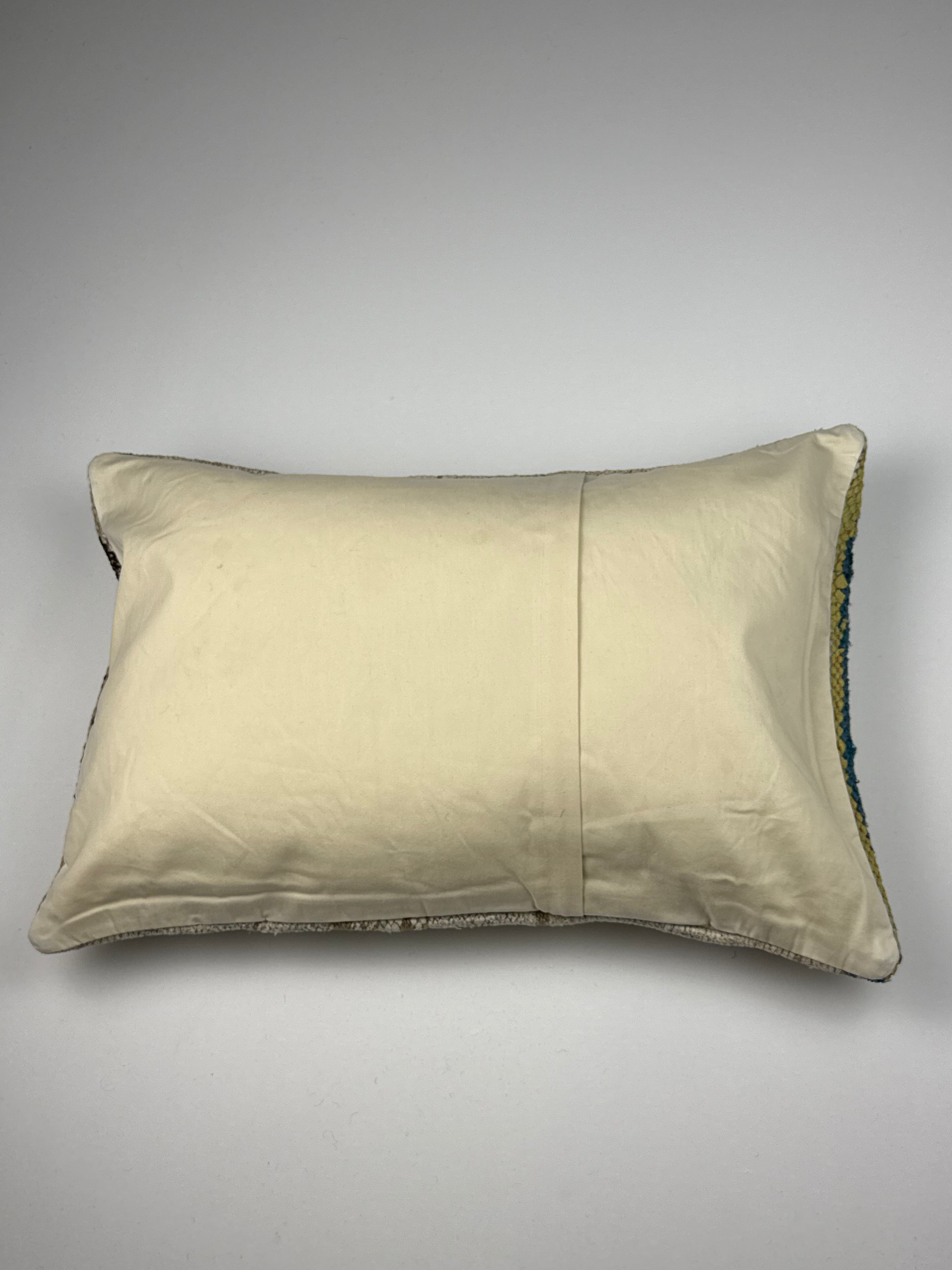 Unikt håndlavet kelim pudebetræk - 40x60 cm