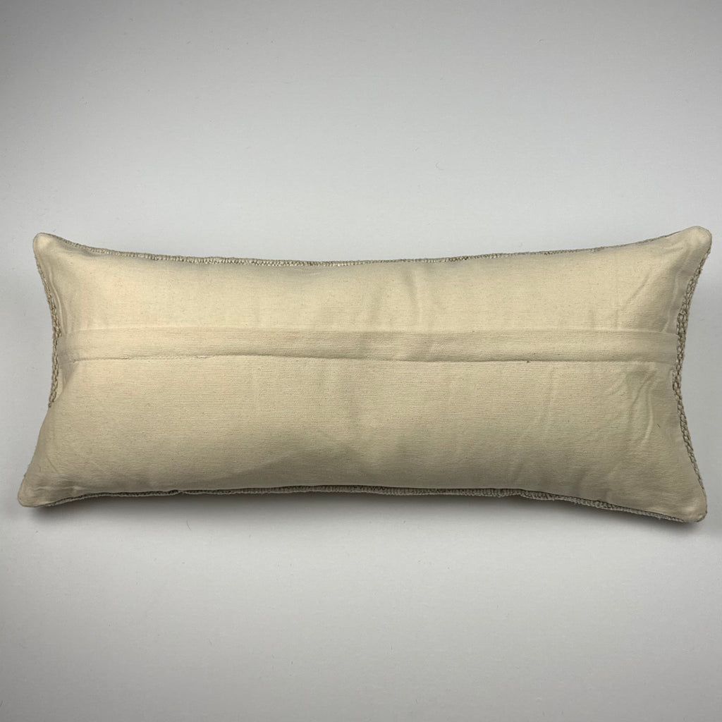 Unikt håndlavet kelim pudebetræk - 30x70 cm