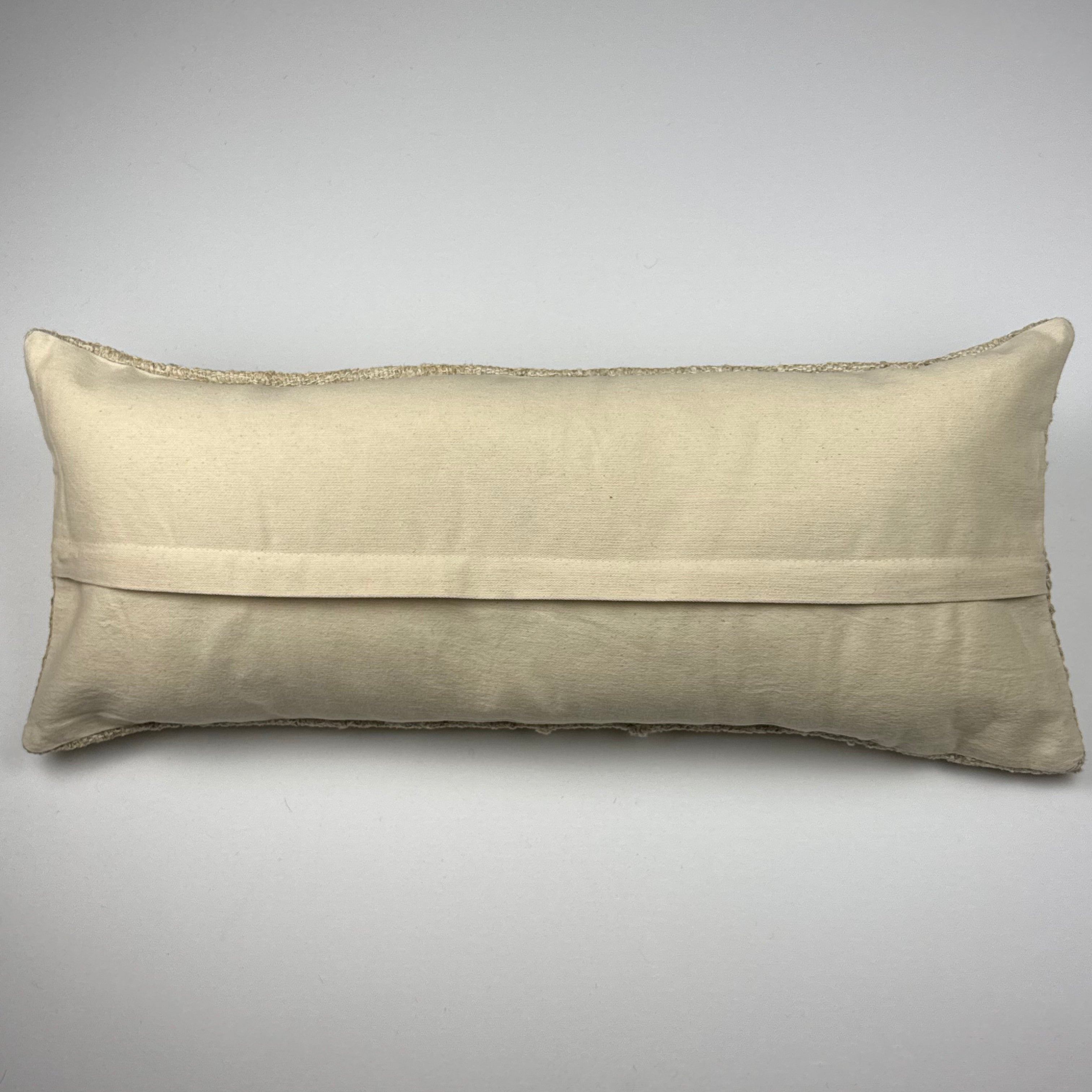 Unikt håndlavet kelim pudebetræk - 30x70 cm