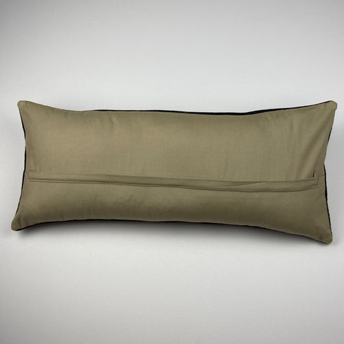 Unikt håndlavet kelim pudebetræk - 30x70 cm