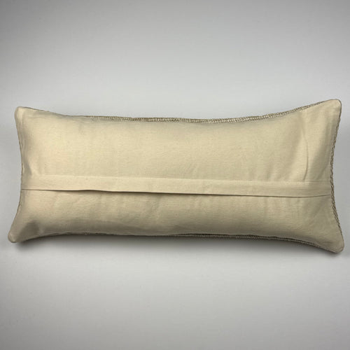 Unikt håndlavet kelim pudebetræk - 30x70 cm
