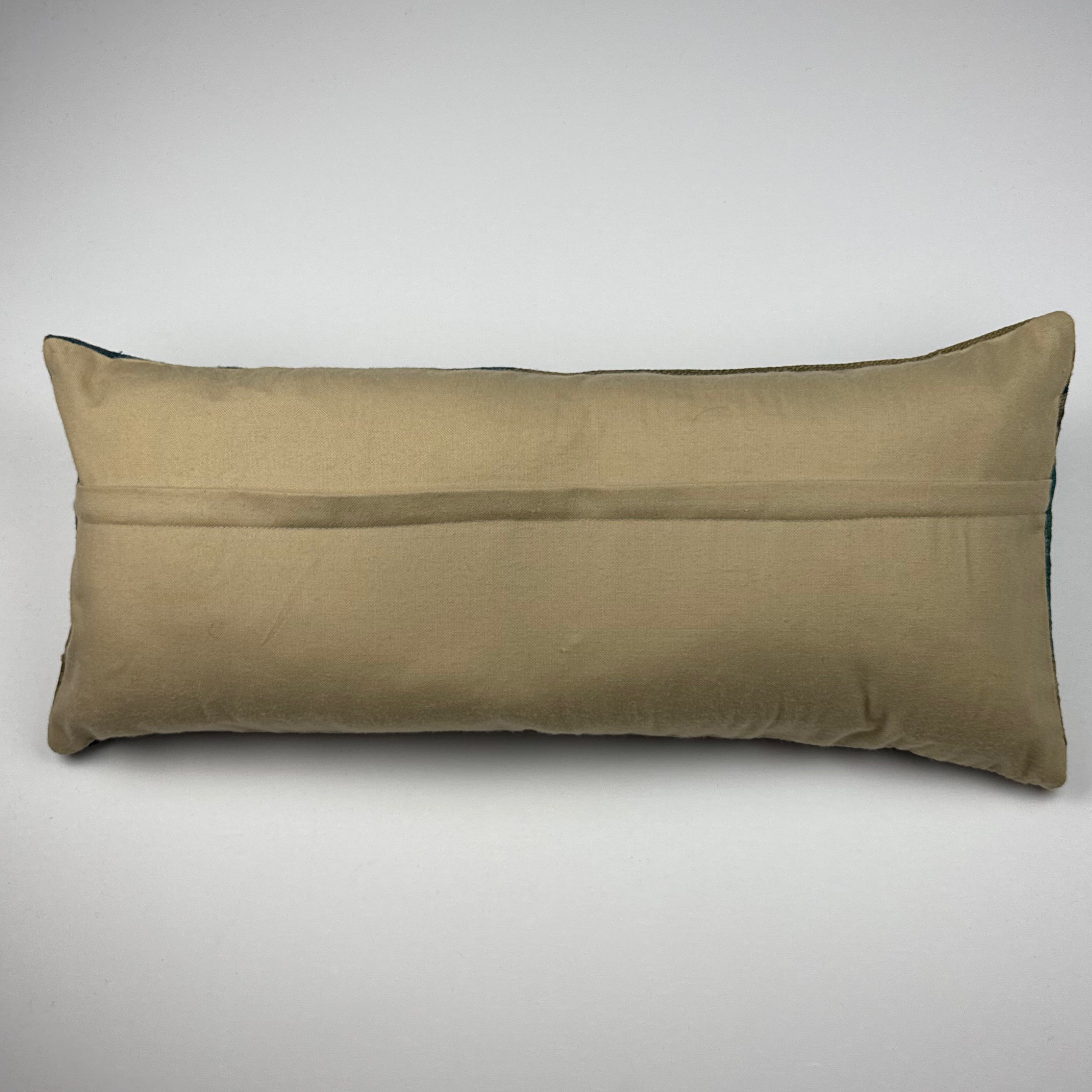 Unikt håndlavet kelim pudebetræk - 30x70 cm
