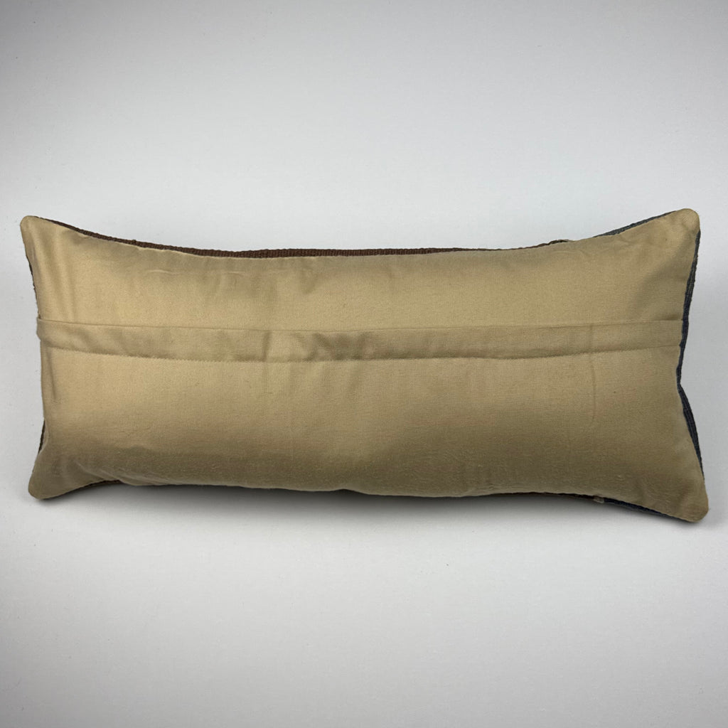 Unikt håndlavet kelim pudebetræk - 30x70 cm