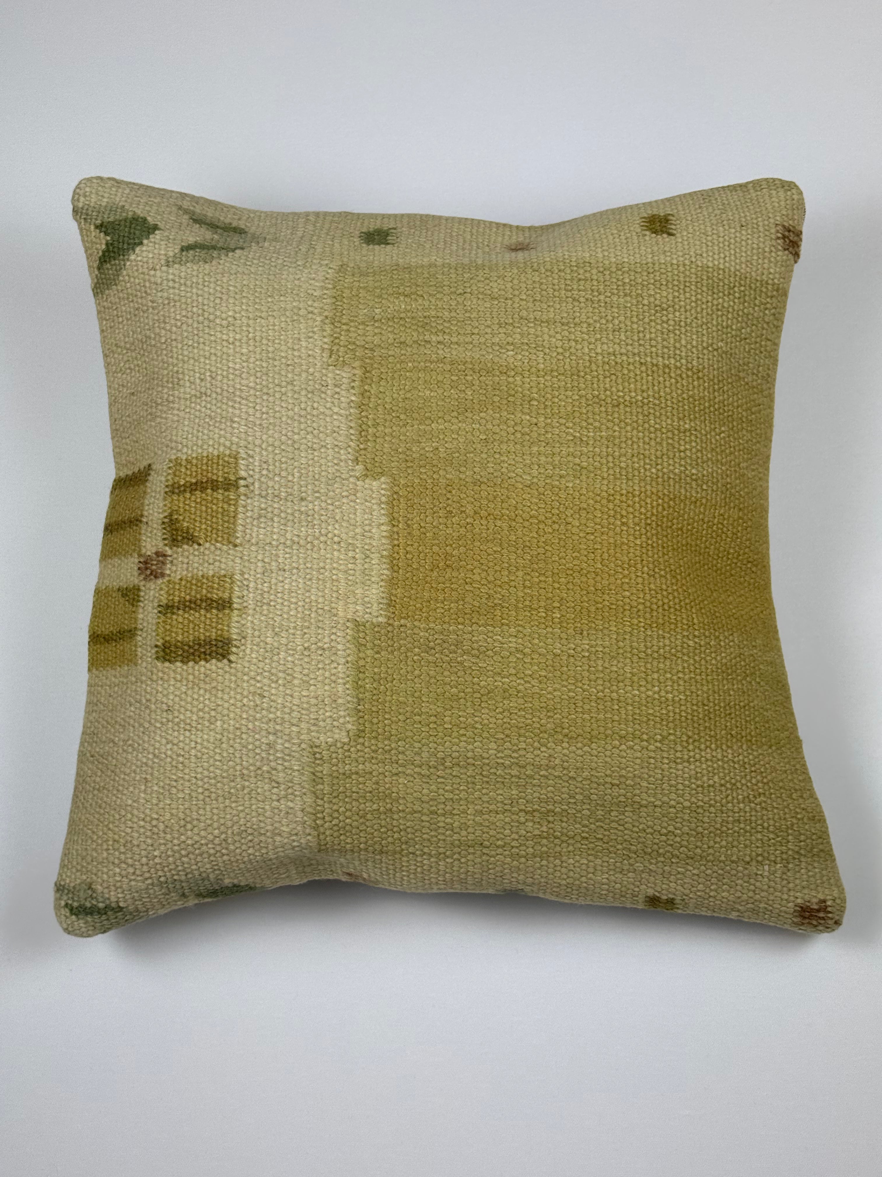 Unikt håndlavet kelim pudebetræk - 50x50 cm